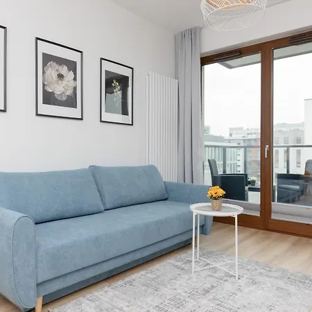 Warsaw Apartment Postepu With Parking By Noclegi Renters Exterior photo