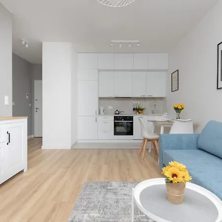 Warsaw Apartment Postepu With Parking By Noclegi Renters Exterior photo