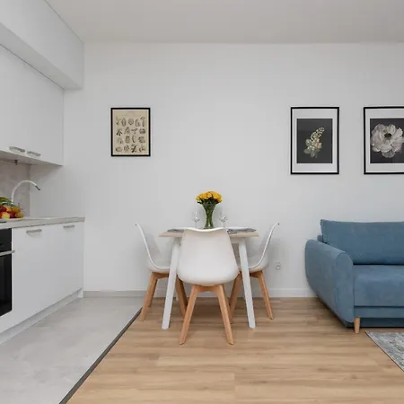 Warsaw Apartment Postepu With Parking By Noclegi Renters Exterior photo