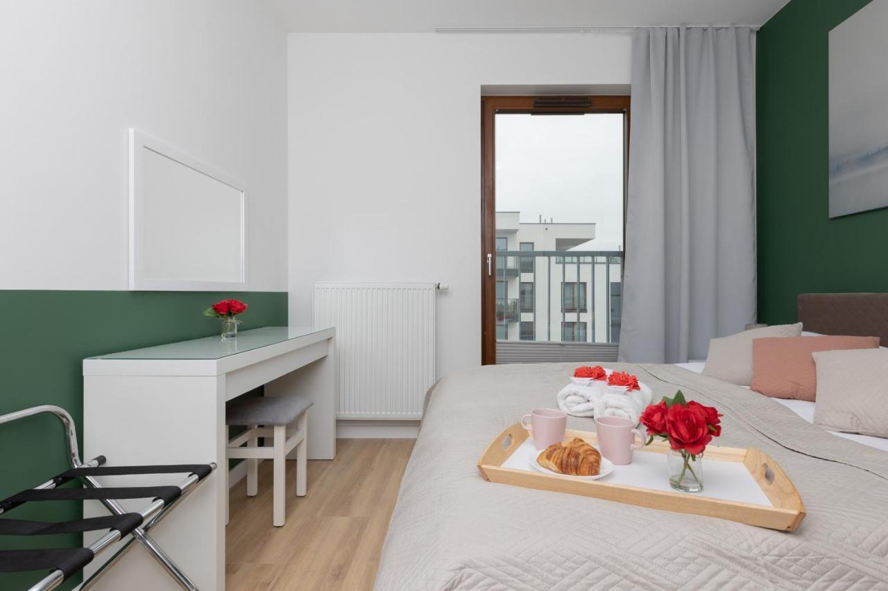 Apartment Postepu With Parking By Renters Warsaw