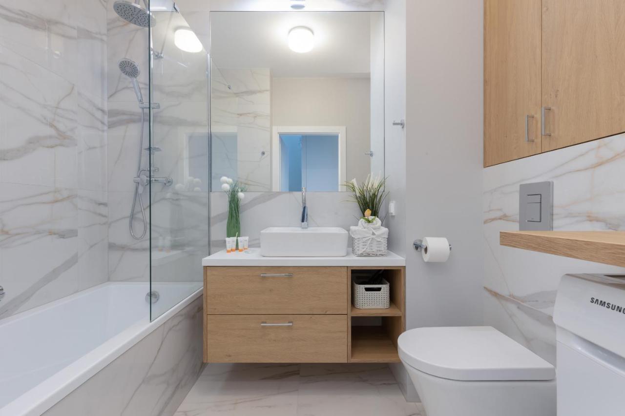 Apartment Postepu With Parking By Renters Warsaw